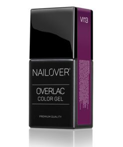 GEL SEMIPERMANENTE OVERLAC VI - LINEA VIOLA 15 ML - NAILOVER