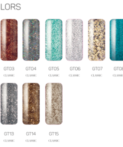Alternative view of GEL SEMIPERMANENTE OVERLAC GT - LINEA GLITTER 15 ML - NAILOVER