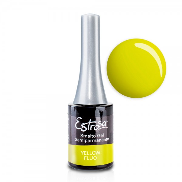 COLORI SMALTO SEMIPERMANENTE 14ML - ESTROSA - YELLOW FLUO 7820/7056
