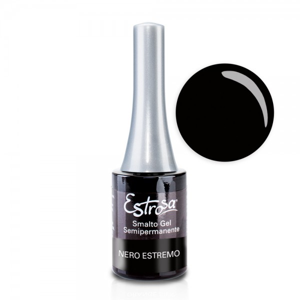 COLORI SMALTO SEMIPERMANENTE 14ML - ESTROSA - NERO ESTREMO 7471/7032