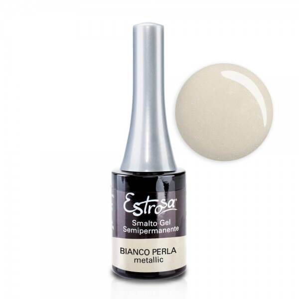 COLORI SMALTO SEMIPERMANENTE 14ML - ESTROSA - BIANCO PERLA 7812/7080