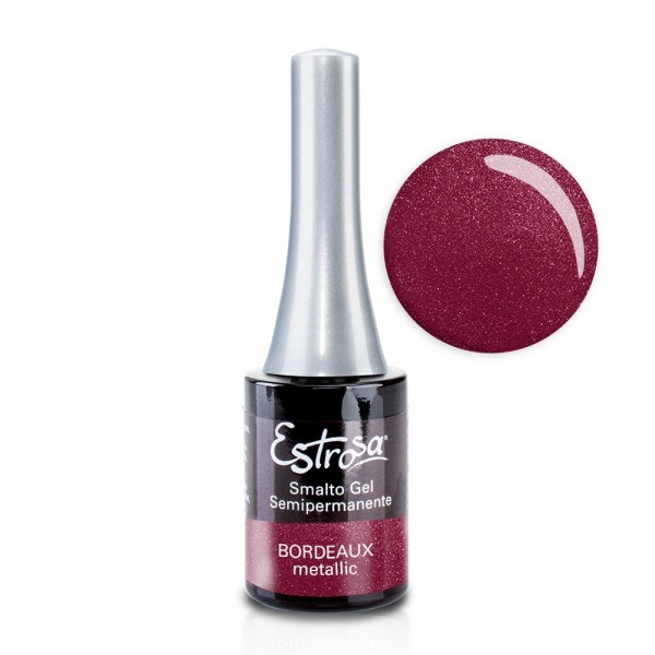 COLORI SMALTO SEMIPERMANENTE 14ML - ESTROSA - BORDEAUX 7495/7101