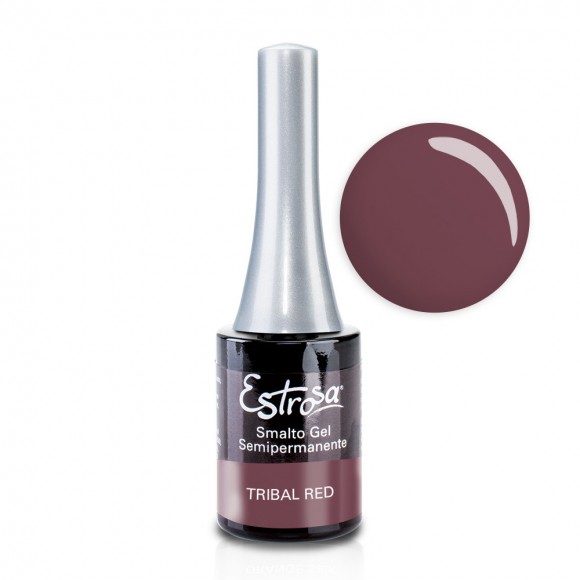 COLORI SMALTO SEMIPERMANENTE 14ML - ESTROSA - TRIBAL RED 7830/7136