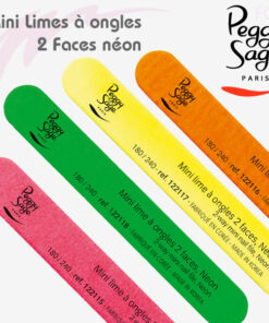 MINILIMETTE PER UNGHIE NEON 180/240 - PEGGY SAGE