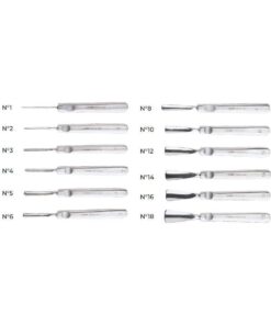 SGORBIE FISSE -Acciaio Inox