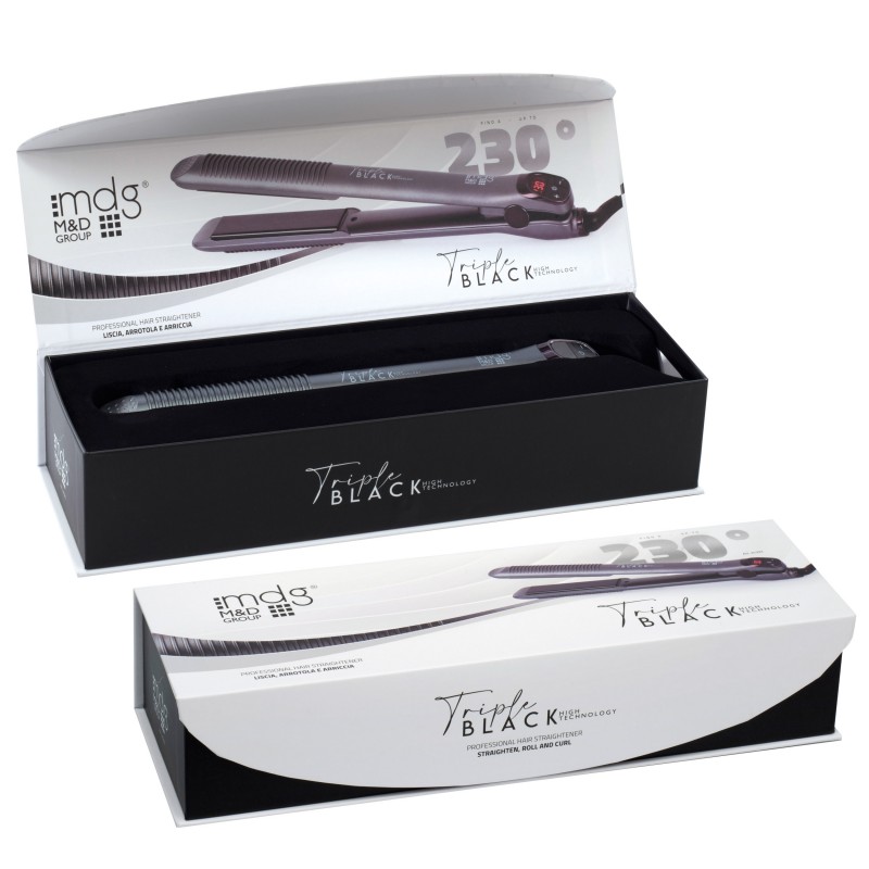 PIASTRA TRIPLE BLACK - MDG