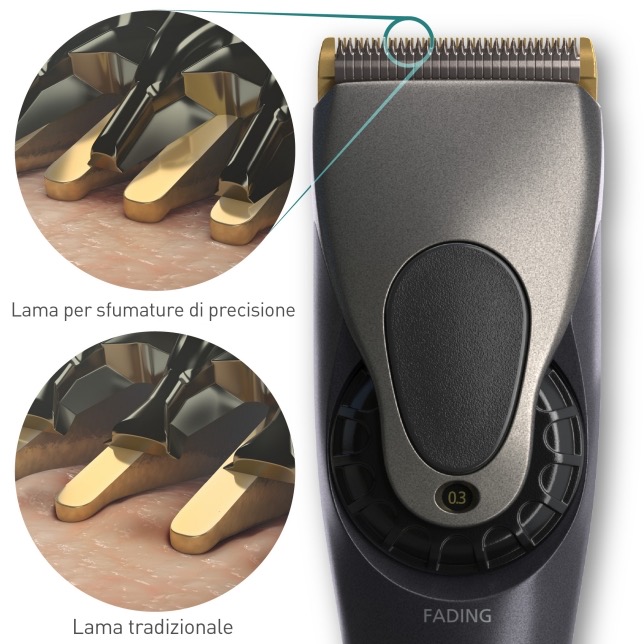 TAGLIACAPELLI PROFESSIONALE CORDLESS ER-DPG86 K - PANASONIC - immagine 2