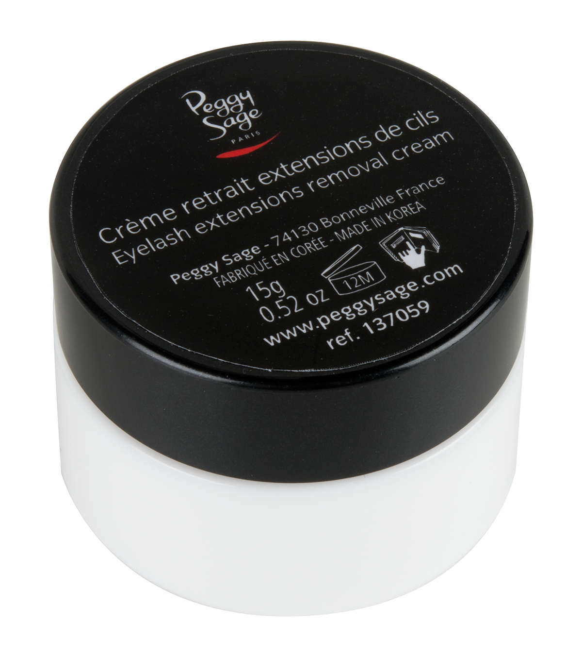 CREMA PER L'ELIMINAZIONE DELLE EXTENSION CIGLIA 137059 - PEGGY SAGE