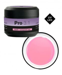 GEL 3.1 MONOFASE UV&LED TRASPARENT ROSE' 146636 - PEGGY SAGE