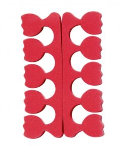 1 PAIO DI SEPARATORI PER DITA DEI PIEDI TULIPANO ROSA 155431- PEGGY SAGE