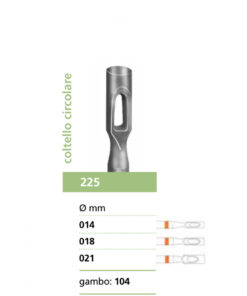 PUNTA FRESA COLTELLO CIRCOLARE - FABBRIMARINE