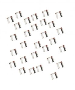 STRASS PER UNGHIE CARRE' ARGENT 28PZ 148039 - PEGGY SAGE