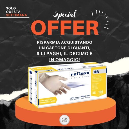 PROMO GUANTI 9+1 REFLEXX 46
