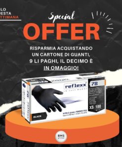 PROMO GUANTI 9+1 REFLEXX 78