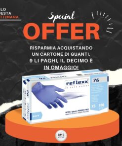 PROMO GUANTI 9+1 REFLEXX 76