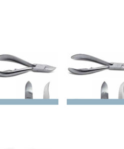 TRONCHESE INOX SOVRAPP. TAGLIO CONCAVO 11-13 CM