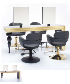 SUBLIME POSTAZIONE CENTRALE 4 POSTI LINEA ROMANTICA - MUSTER SALON DESIGN