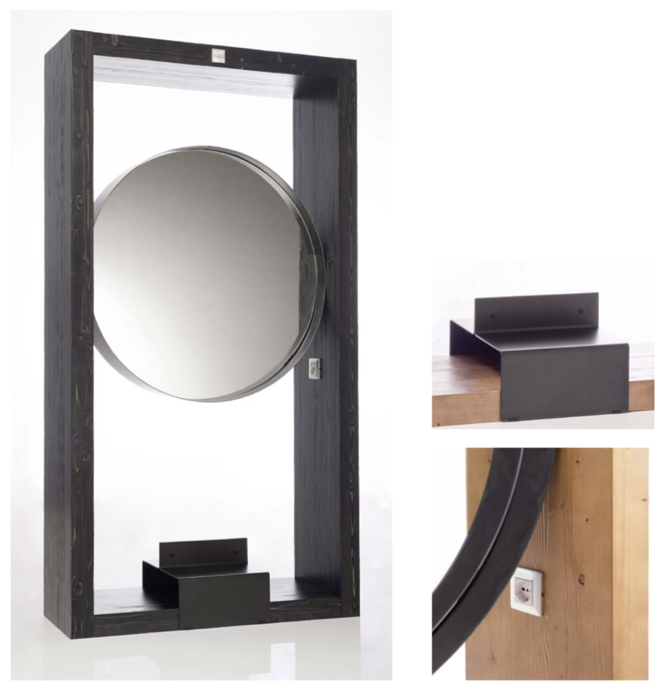 NATURA POSTAZIONE OPERATIVA BIFACCIALE LIGNUM LINE - MUSTER SALON DESIGN