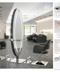 Alternative view of SPLENDENTE POSTAZIONE OPERATIVA DOPPIA - MUSTER SALON DESIGN