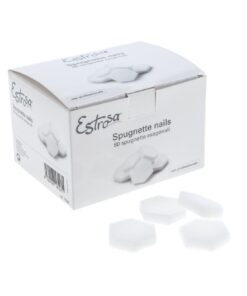 SPUGNETTE ESAGONALI NAILS 80PZ - ESTROSA