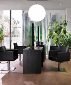 Alternative view of POLTRONA 370.042 HAIR KING Base a stella - XANITALIA