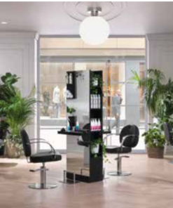 Alternative view of POLTRONA 375.224 HAIR COLETTE Base a stella - XANITALIA