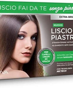 LISCIO SENZA PIASTRA EXTRA BRILLANTEZZA CAPELLI CRESPI E OPACHI- KATIVA