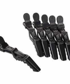 6 PINZE COCCODRILLO CARBON SALON PRO 401.256 - XANITALIA