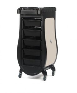 CARRELLO 5 SCOMPARTI CON RUOTE - XANITALIA