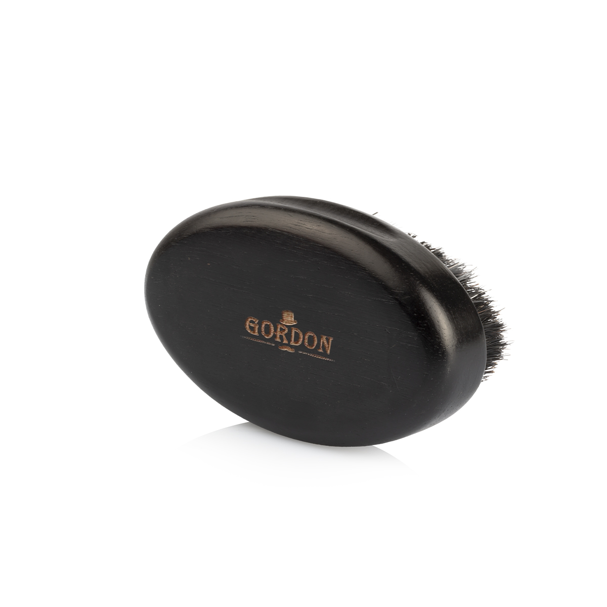 SPAZZOLA BARBA MELONCINO IN SETOLE NATURALI GORDON - immagine 2