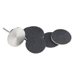 50 SMERIGLI PER PUNTE PEDICURE FRESA MANDRINI PIATTI DUE MISURE