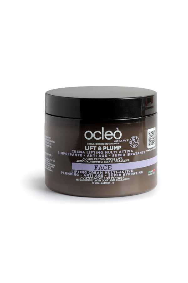 LIFT & PLUMP CREMA LIFTING MULTIATTIVA RIMPOLPANTE ANTIAGE SUPERIDRATANTE - OCLEO'
