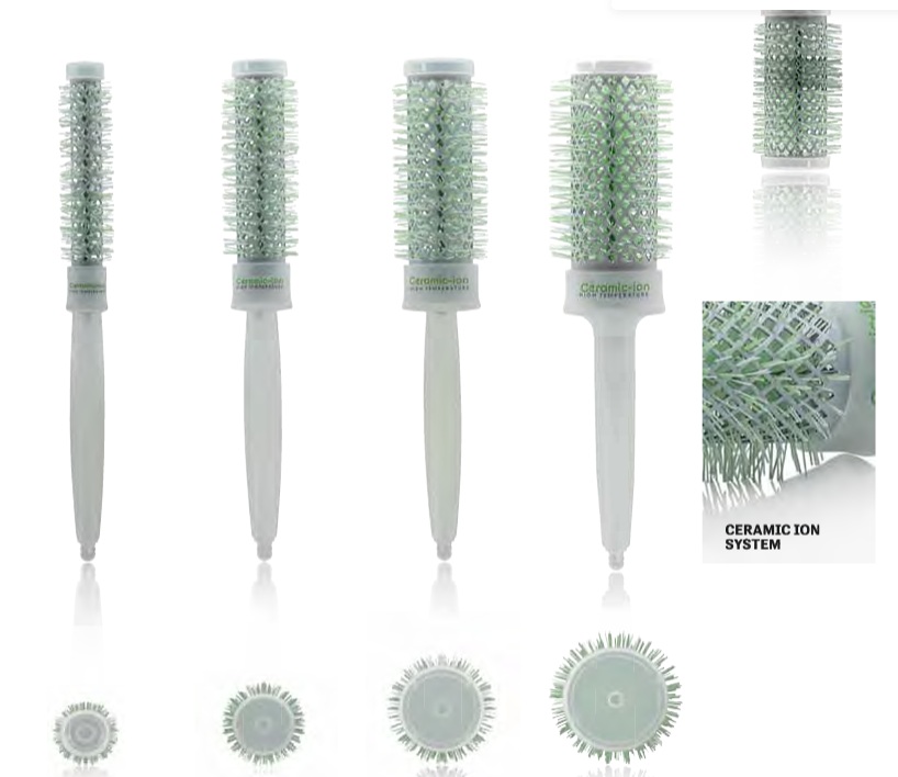 SPAZZOLA TERMICA CERAMIC ION SISTEM -XANITALIA