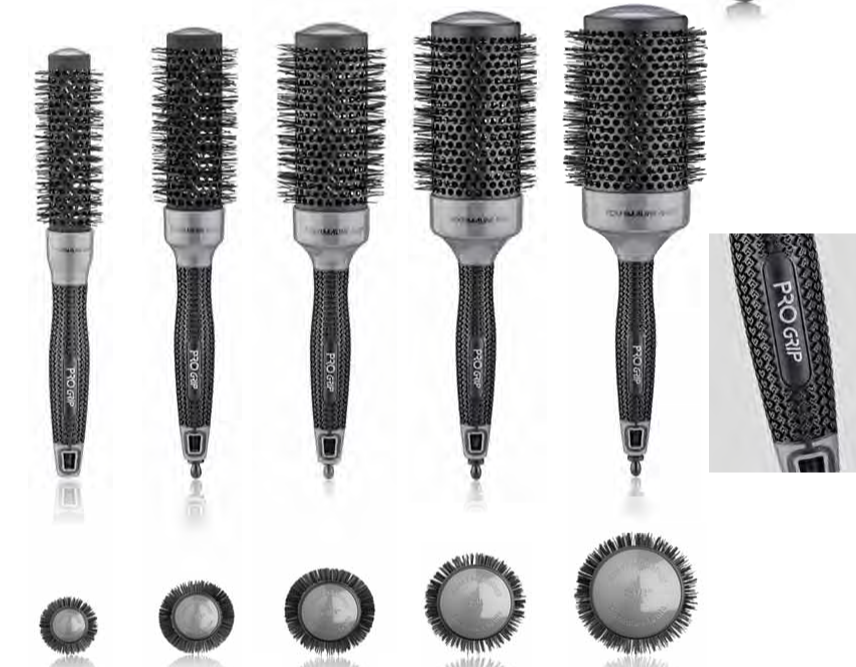 SPAZZOLA TERMICA PRO GRIP -XANITALIA