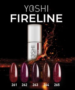 Alternative view of 261 FLAME ON COLORE SMALTO SEMIPERMANENTE- YOSHI