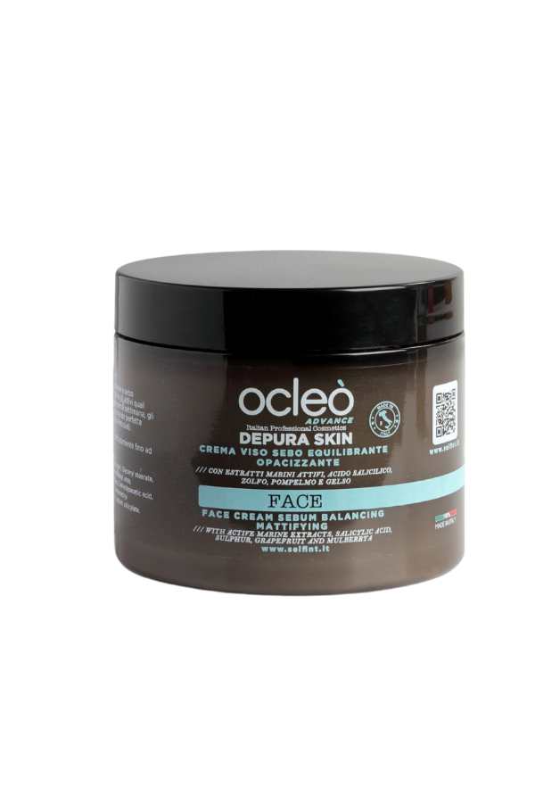 DEPURA SKIN CREMA VISO SEBO EQUILIBRANTE - OCLEO'