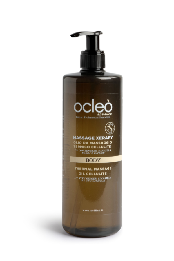 MASSAGE XERAPY OLIO MASSAGGIO TERMICO CELLULITE 500ML - OCLEO'