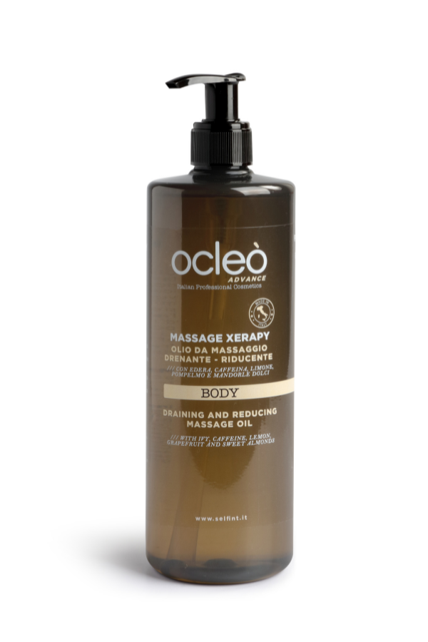 MASSAGE XERAPY OLIO MASSAGGIO DRENANTE RIDUCENTE 500ML - OCLEO'