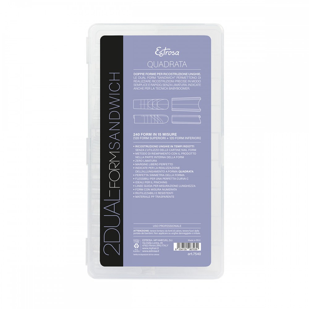 DUAL FORM SANDWICH QUADRATA 240PZ - ESTROSA